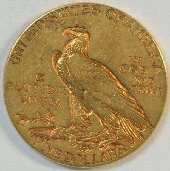Very pleasing 1913 US $5 Indian Gold Piece