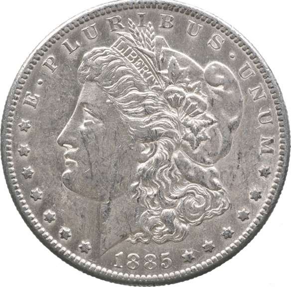 1885-S Morgan Silver Dollar