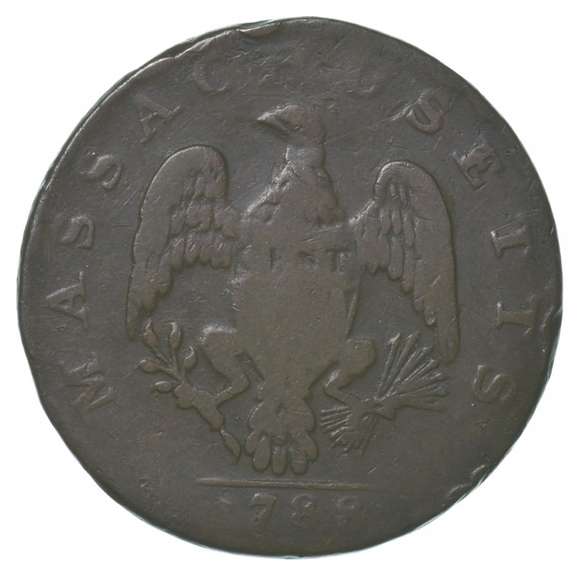 1788 United States Pre-Federal Massachusetts Cent w-6350