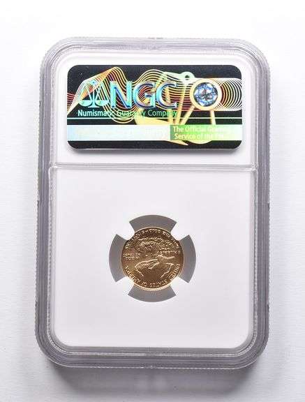 MS70 1986 $5 American Gold Eagle 1/10 Oz Gold NGC