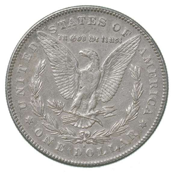 1879-S Morgan Silver Dollar Reverse Rev 78 1878