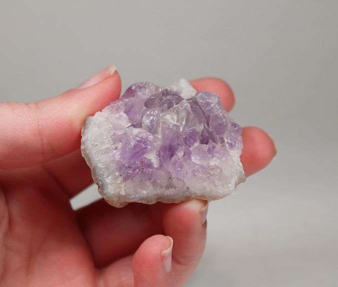 Beautiful 285ct Amethyst crystal formation in matrix