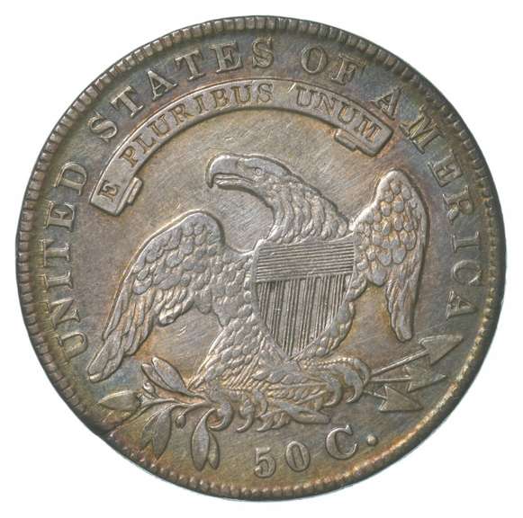 1835 Capped Bust Half Dollar