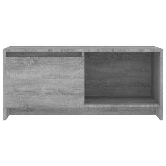 TV Cabinet Gray Sonoma 35.4x13.8x15.7in Chipboard