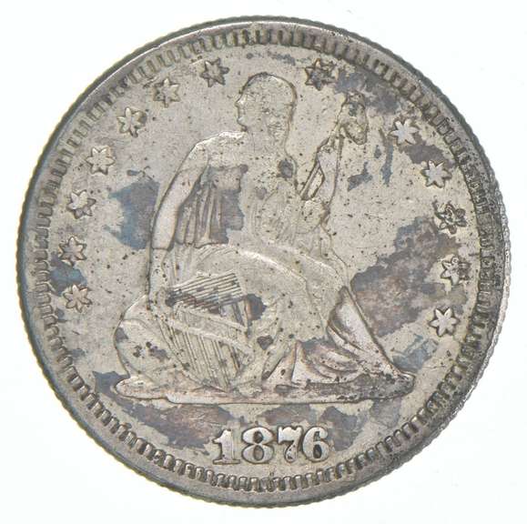 1876 Seated Liberty Quarter