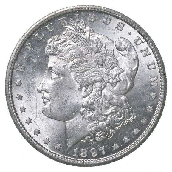 1897-S Morgan Silver Dollar
