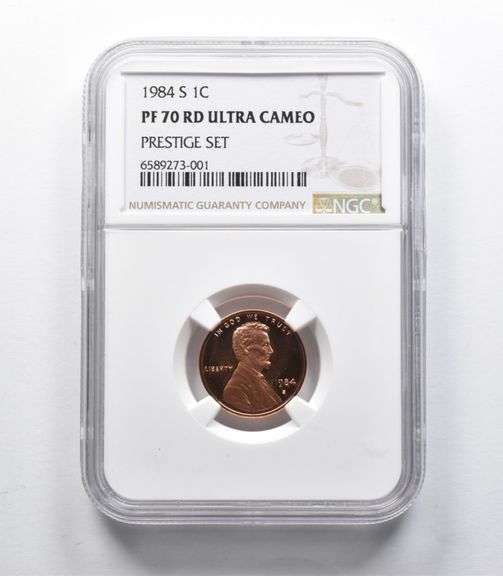 PF70 RD UCAM 1984-S Lincoln Memorial Cent Prestige NGC Rare Pedigree