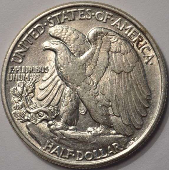 1944 Walking Liberty Half Dollar BU