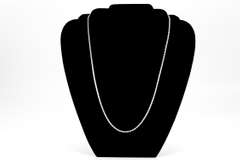 Sterling Silver Diamond-Cut Wheat Chain 2.7mm Solid 925 New Spiga Necklace 24"