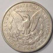 1888 Morgan Silver Dollar, Circulated.