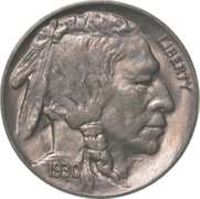 1930-S Indian Head Buffalo Nickel