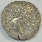 Mint condition Septimius Severus Roman Silver Denarius, 193-211 AD