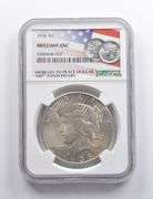 BU 1935 Peace Silver Dollar 100th Anniversary NGC