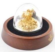 2017 Canada $100 Sculpture Bighorn 10oz Silver 24K Gold Gild Box/COA