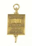 10K Yellow Gold 1950 Rutgers Economic Honors Society Charm/Pendant