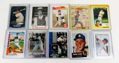 10 Baseball Greats Throw Back Cards
