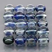 Glistening 4.75ct heated only Sapphire cabochon set