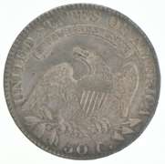 1823 Capped Bust Half Dollar 107