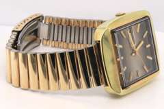 Vintage Mathey Tissot Automatic UHF Day Date Watch