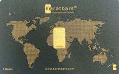 1 Gram Pure Gold Bar