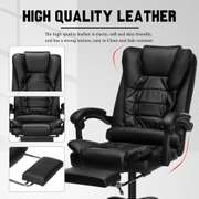 Massage Reclining Office Chair Adjustable Height