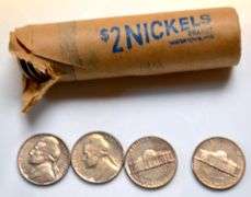 1951 BU Jefferson Nickel Roll