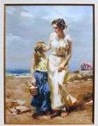 Hand signed Pino on canvas, limited edition with gallery framed