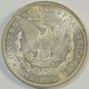 Near Gem BU 1899-P Morgan Silver Dollar. Key date