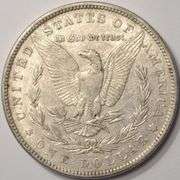 1881 Morgan Silver Dollar, Circulated.