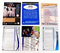 Lot of 6 Derek Jeter Baseball Cards