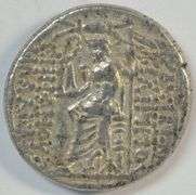 Scarce Seleukid Kingdom Silver Tetradrachm from 93 to 83 BC
