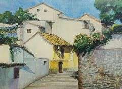 Original Watercolor Decorative Art