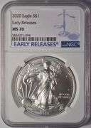 2020 American Silver Eagle NGC MS70