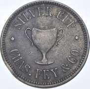 Chas. Fey & Co. Silver Cup Quarter Token