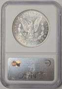 1887 U.S Morgan Silver Dollar NGC MS 64 Old Holder