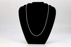 Sterling Silver Magic Round Snake Chain 3mm 925 Brazilian New Necklace 18"