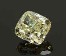 GIA 1.22 Ct Cushion Cut W-X Color, VVS2 Clarity Diamond