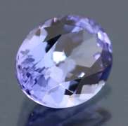 Stunning color 2.09ct top blue violet Tanzanite