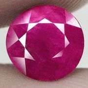Violet red 2.61ct Winza Ruby