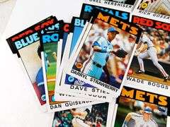 50+ Lot of 1986 Topps Oversized Baseball Cards