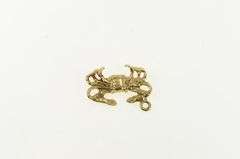 14K Yellow Gold Crab Astrology Cancer Sign Zodiac Sign Charm/Pendant