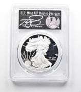 PR70DCAM 2020-W American Silver Eagle FDOI FUN Signed Cleveland PCGS