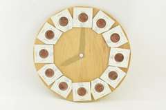 (12) 1975-1995 Lincoln Memorial Cents Offset Error Off CntrStrke Clock