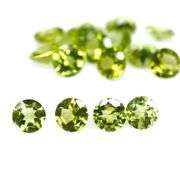 Solitaire cut! Unheated! 12.66ct Peridot set