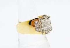 Romantic Yellow Gold Diamond Ring