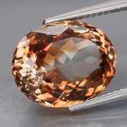 Amazing 10.01ct amber Imperial Topaz