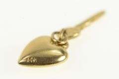 14K Yellow Gold Love & Success Heart Key Love Symbol Charm/Pendant