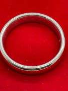 14K GOLD BANGLE BRACELET. HEAVY AND LARGE