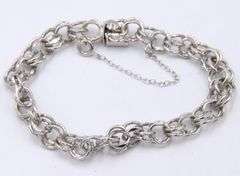 Lot of 6 Vintage 925 Sterling Silver Bracelets