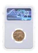 MS69 Mint Error 1999 $10 American Gold Eagle OBV Struck Thru NGC